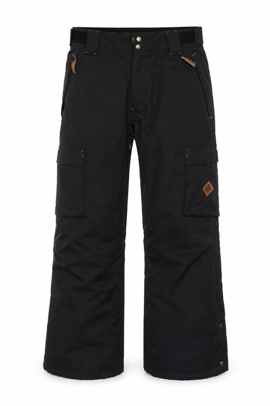 No Fear Men’s Black Large Snow Pants Ski Cargo Trousers
