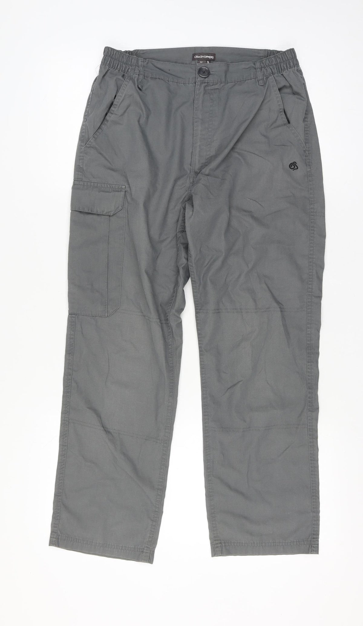 Craghoppers Men Grey 30in S Walking Trousers Cargo Pockets