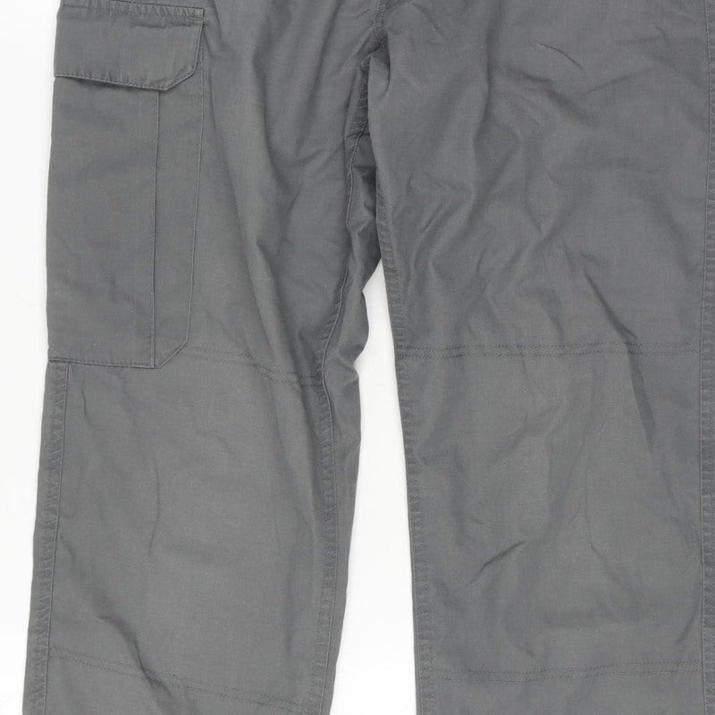Craghoppers Men Grey 30in S Walking Trousers Cargo Pockets
