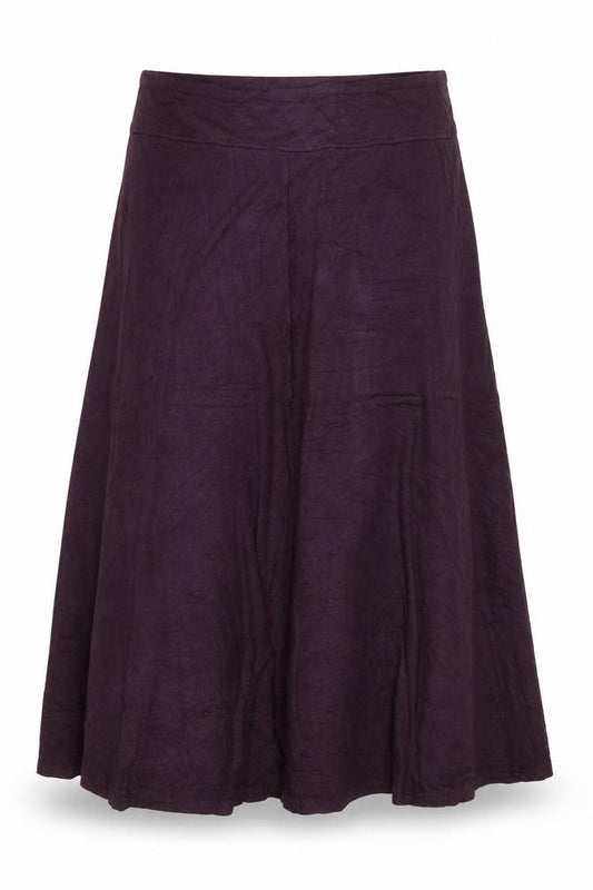 Bonita Women Purple UK 10 Viscose Blend Knee Length Pencil Skirt