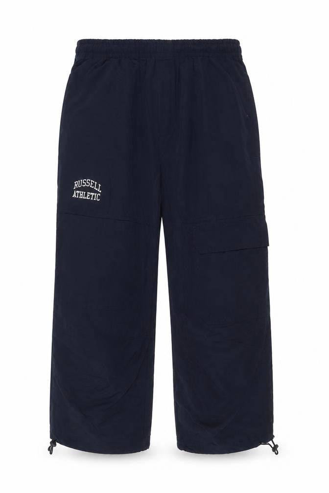 Russell Athletic Men's Navy M Track Pants Cargo Elastic Waist