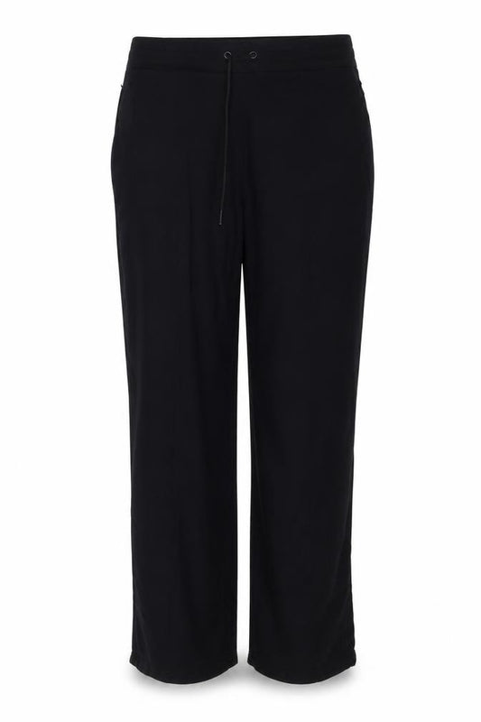 Marks and Spencer Women Black UK 14 Regular Stretch Dress Trousers