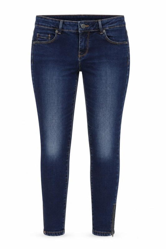 Vero Moda Women’s Blue W29 L30 Skinny Stretch Jeans Ankle Zip
