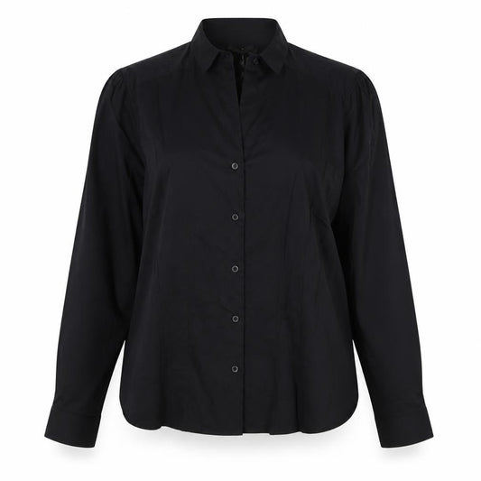 Life Love New York Women’s Black Size 18 Collared Button-Up Shirt