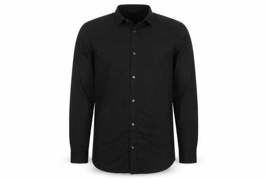 Jack & Jones Premium Men's Black M Slim Long Sleeve Cotton Shirt