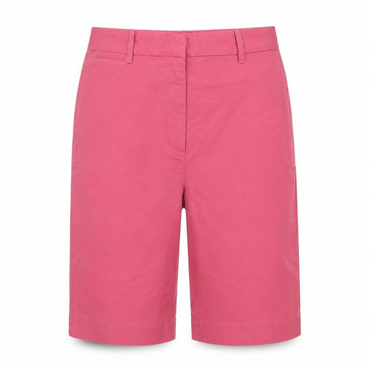 Marks & Spencer Women Pink Size 8 Cotton Blend Bermuda Shorts NWT