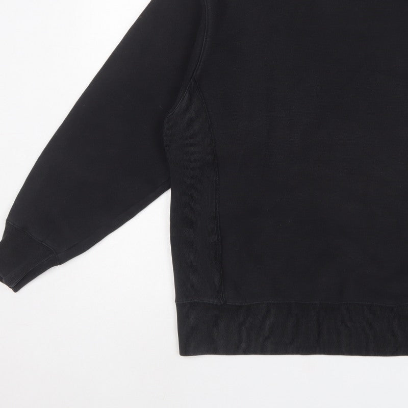 Champion Men’s Black XL Reverse Weave Crew Neck Pullover Sweatshirt
