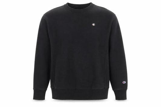 Champion Men’s Black XL Reverse Weave Crew Neck Pullover Sweatshirt