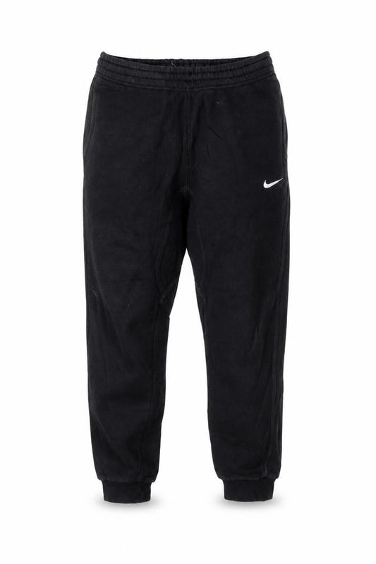 Nike Men’s Black S Fleece Sweatpants Joggers Elastic Waist Logo
