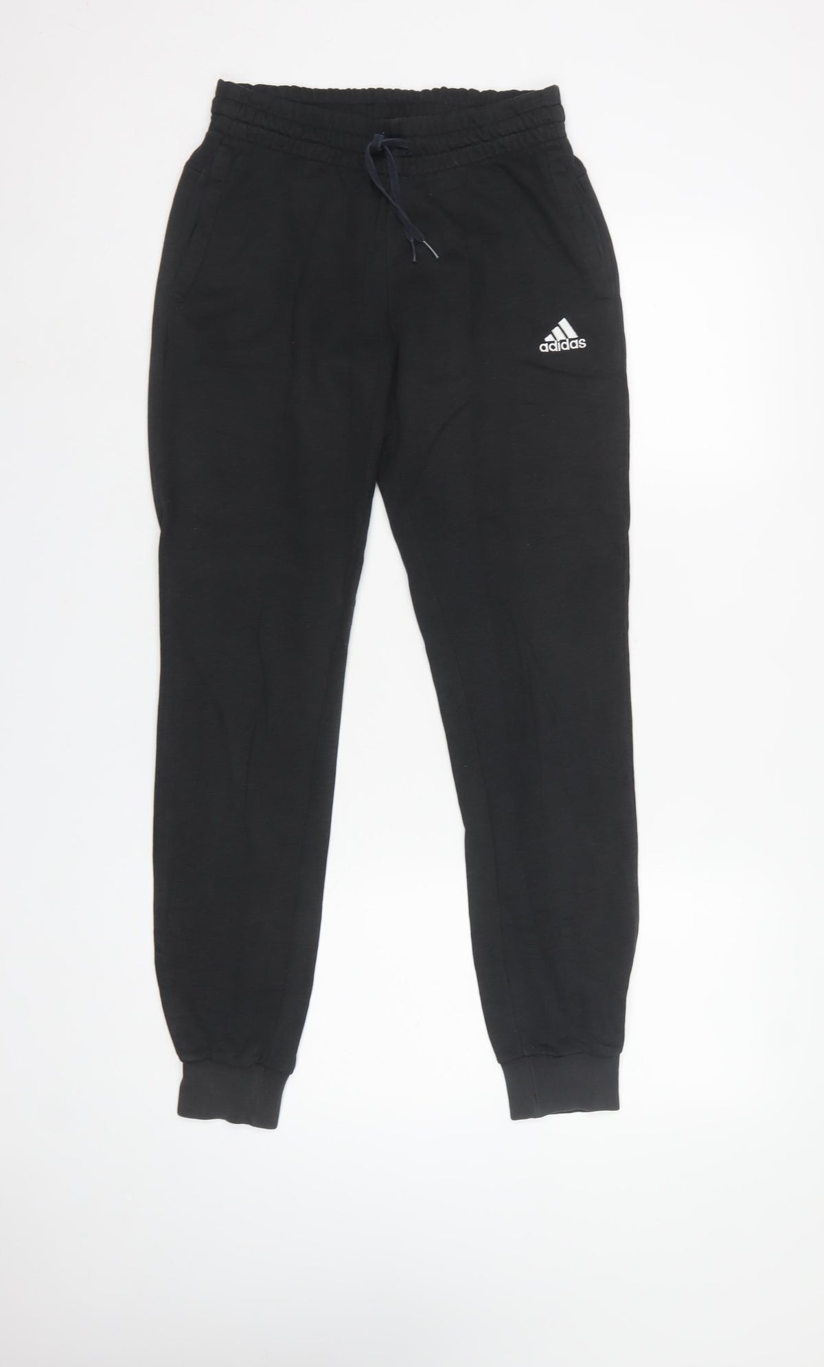 adidas Women’s Black XS Sweatpants Joggers Drawstring Logo