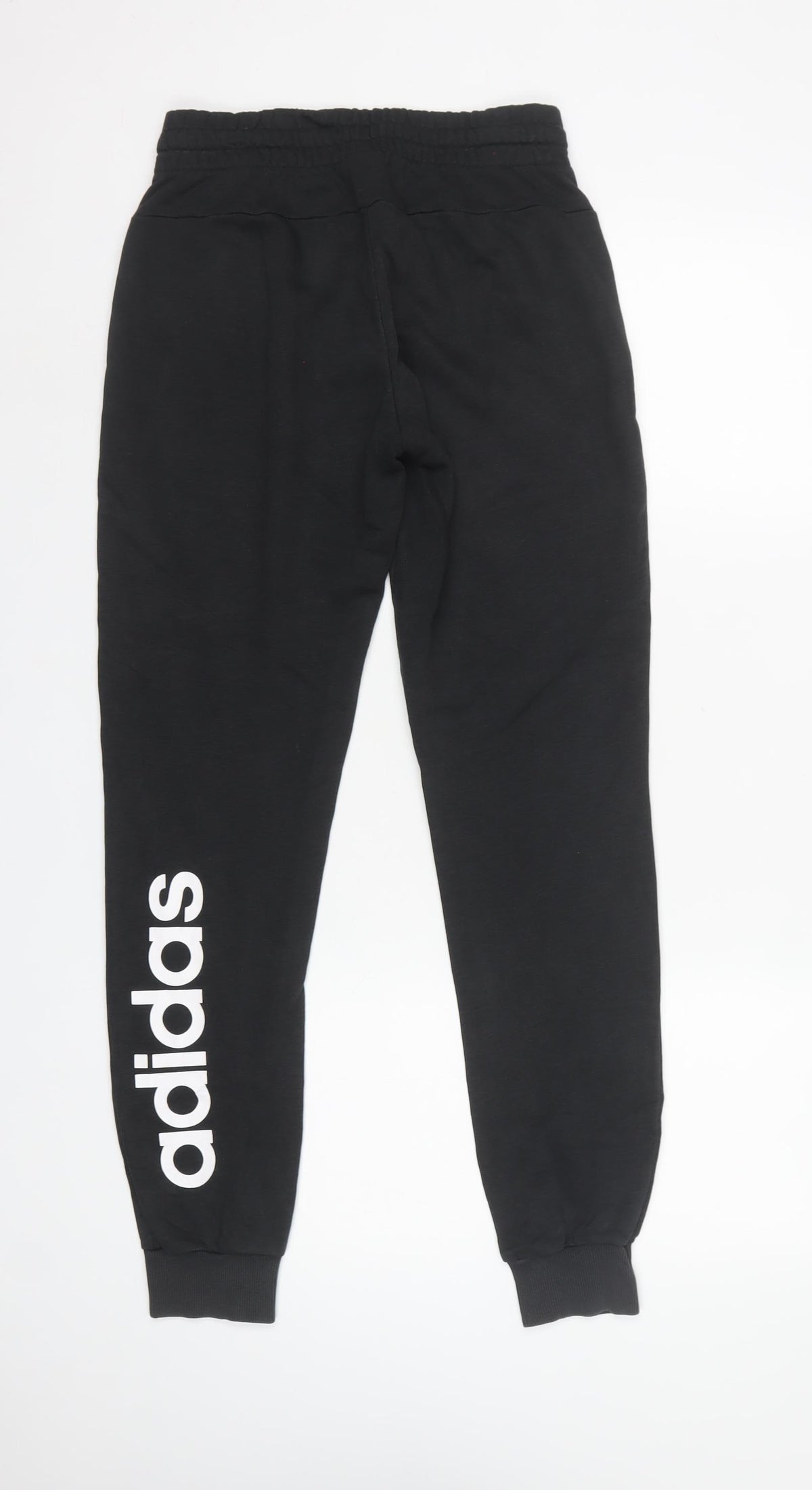 adidas Women’s Black XS Sweatpants Joggers Drawstring Logo