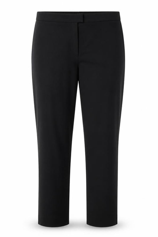 Jigsaw Women’s Black UK 14 Straight Tailored Stretch Dress Trousers
