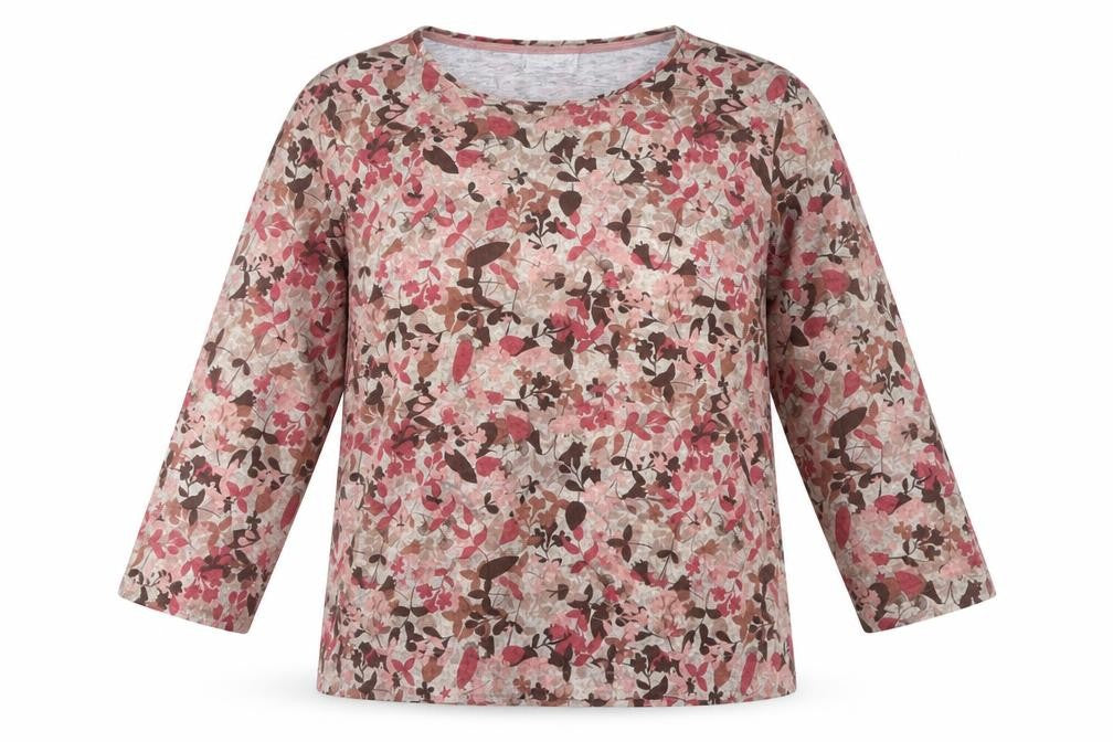Cotswold Collections Women’s Multicoloured XL Floral Jersey Top