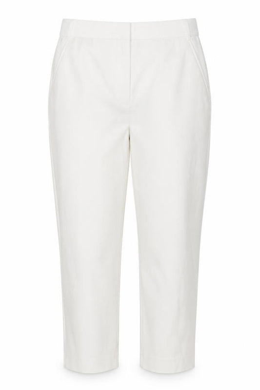 Marks & Spencer Women White Size 16 Wide-Leg Dress Trousers