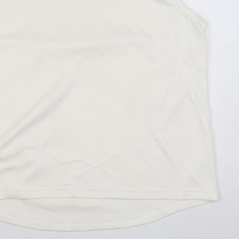 Kookaburra Men’s Ivory XL Basic Sleeveless Cricket Tank Top
