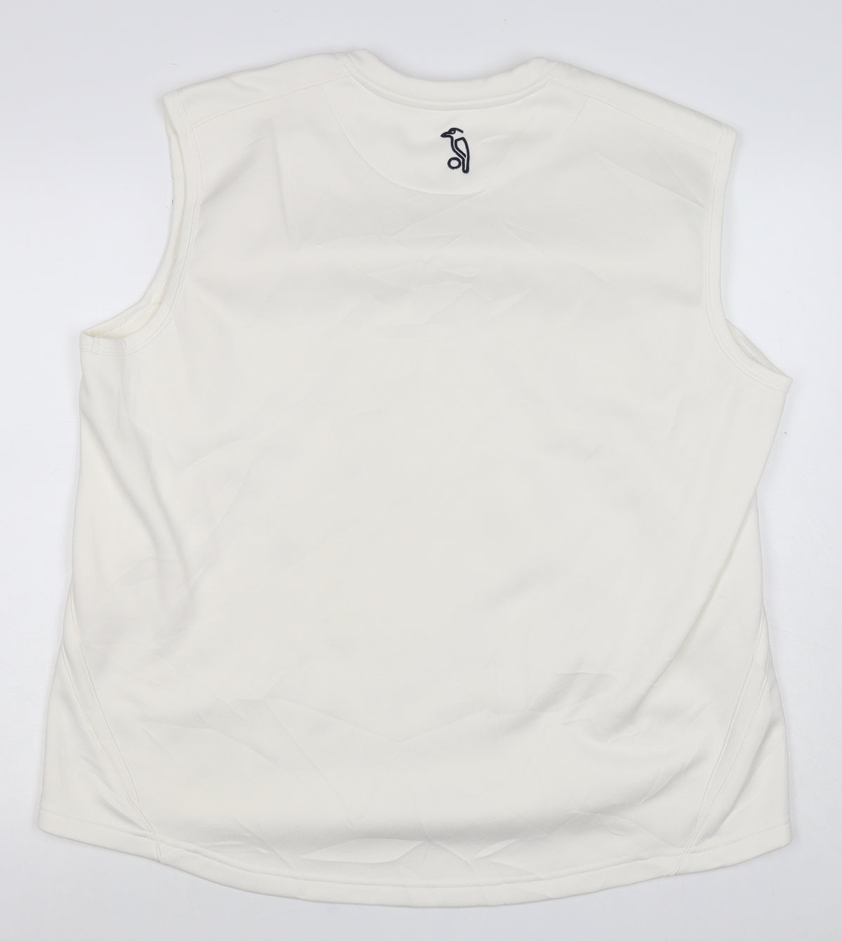 Kookaburra Men’s Ivory XL Basic Sleeveless Cricket Tank Top