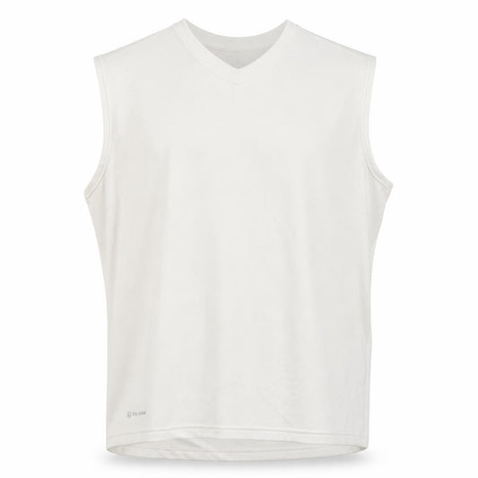 Kookaburra Men’s Ivory XL Basic Sleeveless Cricket Tank Top