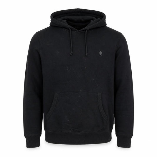French Connection Men’s Black M Pullover Logo Hoodie
