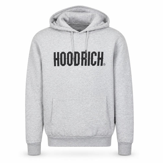Hoodrich Men’s Grey M Pullover Logo Graphic Hoodie
