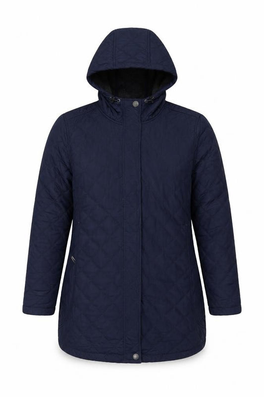 Tog Twenty Four Women’s Navy UK 14 Quilted Hooded Puffer Jacket