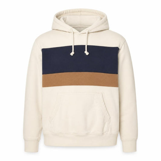 M&S Men’s Multicoloured M Pullover Hooded Cotton Blend Hoodie