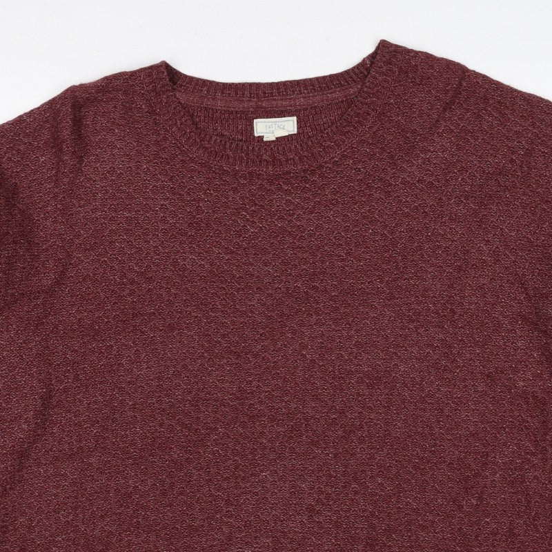 Fat Face Women’s Red Size 16 Crew Neck Knit Pullover Jumper