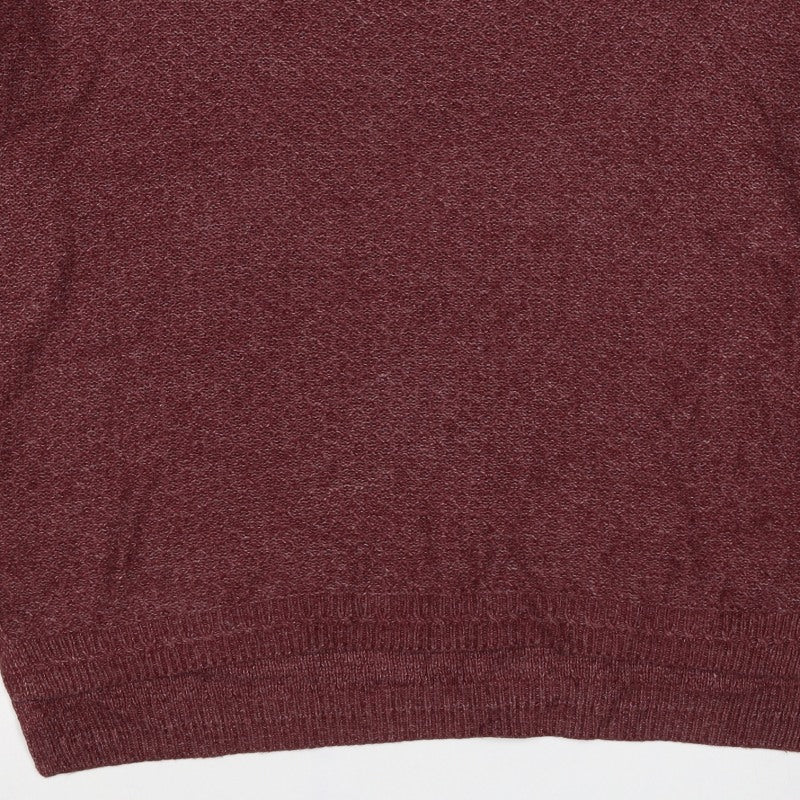 Fat Face Women’s Red Size 16 Crew Neck Knit Pullover Jumper
