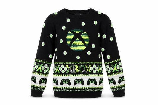 Xbox Boys Black 9-10 Years Ugly Christmas Gamer Jumper