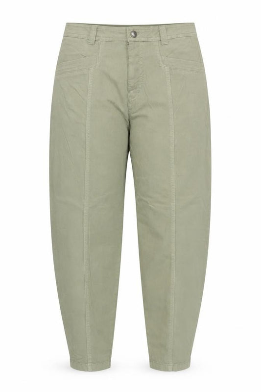 Per Una Women’s Khaki Green UK 14 Regular Tapered Chino Trousers