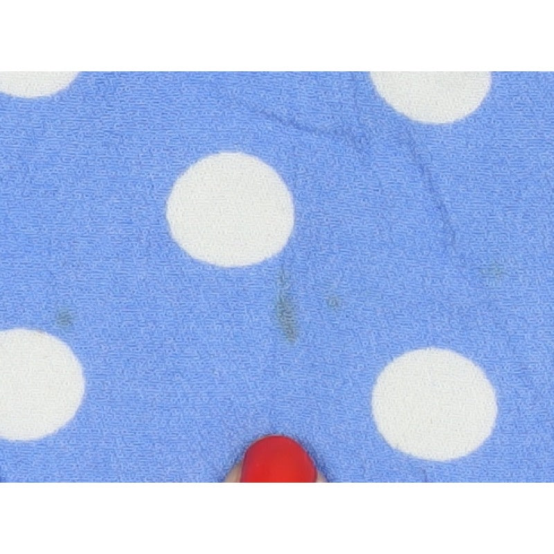 Mango Women Blue Polka Dot Size M A-Line Strappy Mini Dress