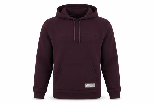 Alphalete Men’s Burgundy Small Pullover Hoodie Gym Logo Pockets