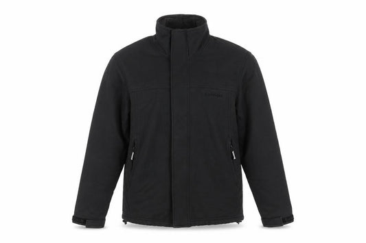 Bench Men's Black L Softshell Jacket Full Zip Stand Collar