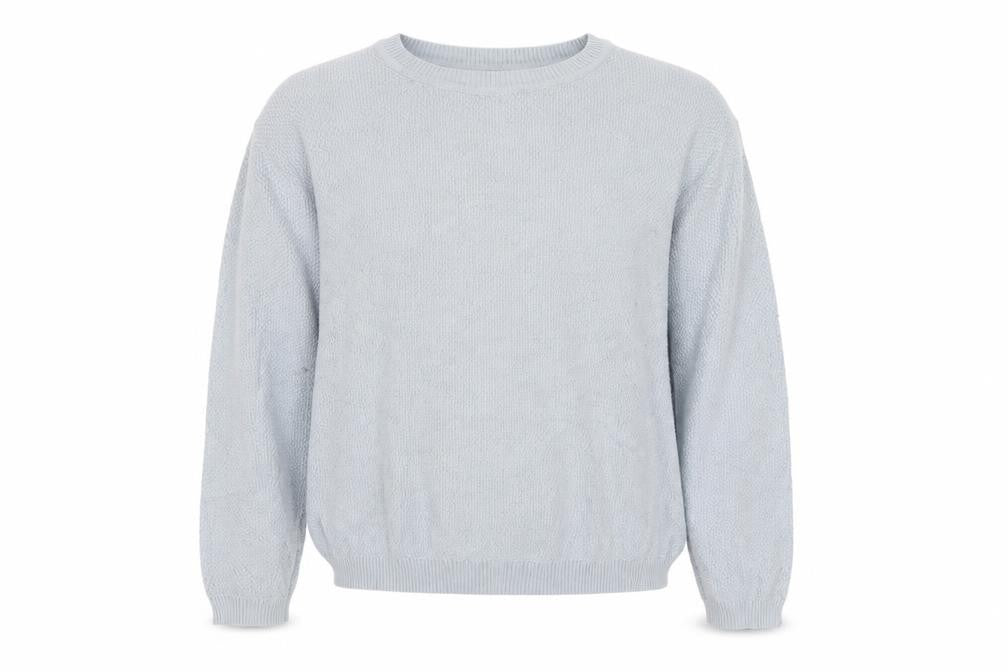 Hobbs NW3 Women’s Light Blue UK 8 Crew Neck Knit Pullover Jumper