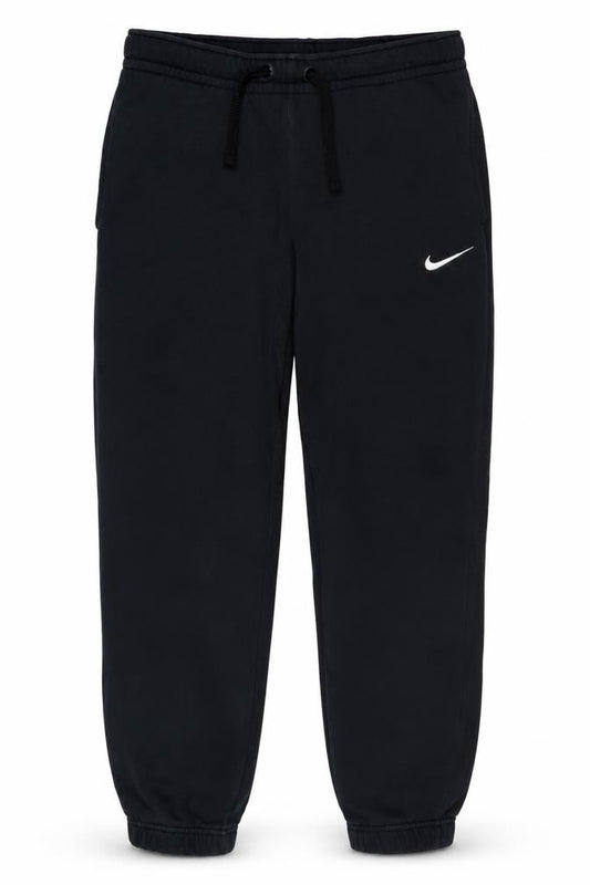 Nike Men’s Black S Fleece Jogger Sweatpants Drawstring Tapered