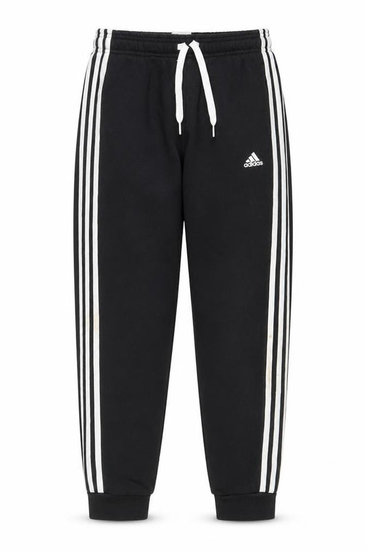 Adidas Boys Black 11-12 Years 3-Stripe Jogger Track Pants 152