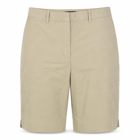 Marks and Spencer Women Beige Size 14 Bermuda Shorts Lightweight