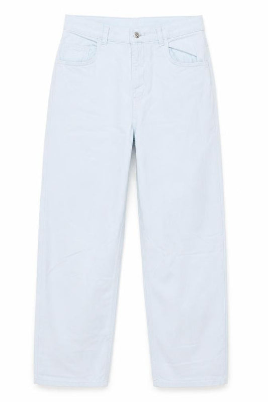 Reclaimed Vintage Women’s Blue W28 Straight Leg 100% Cotton Jeans
