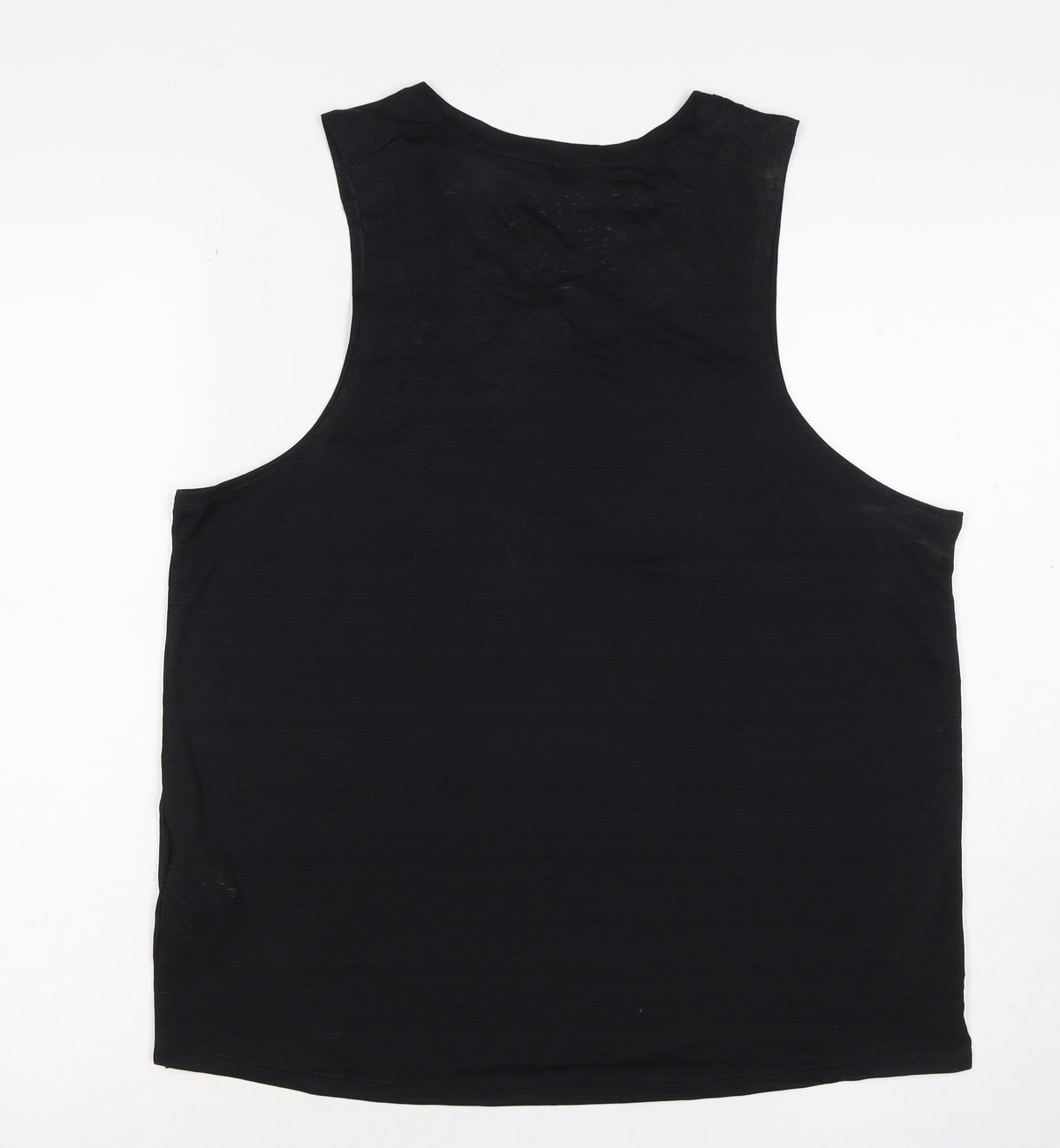 Nike Women Black M Dri-FIT Running Tank Top Reflective