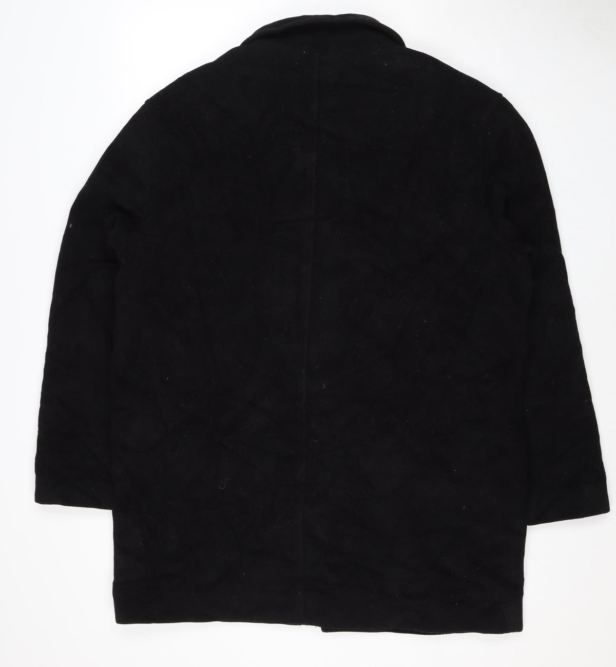 Eddie Bauer Women’s Black L Wool Cashmere Collared Jacket