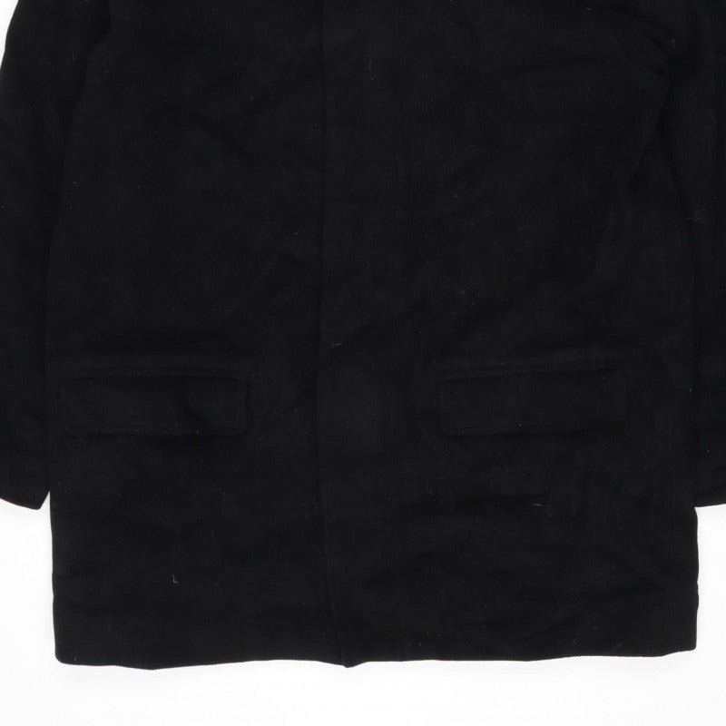 Eddie Bauer Women’s Black L Wool Cashmere Collared Jacket