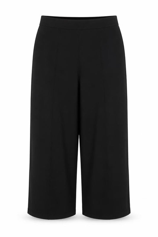 White Label Womens Black Size 18 Wide Leg Stretch Trousers