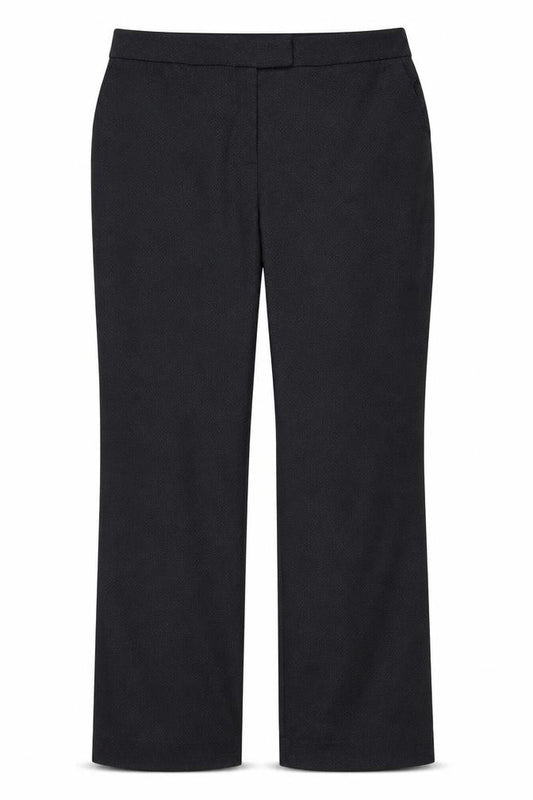 Next Women’s Black UK 10 Straight Dress Trousers Stretch Pockets