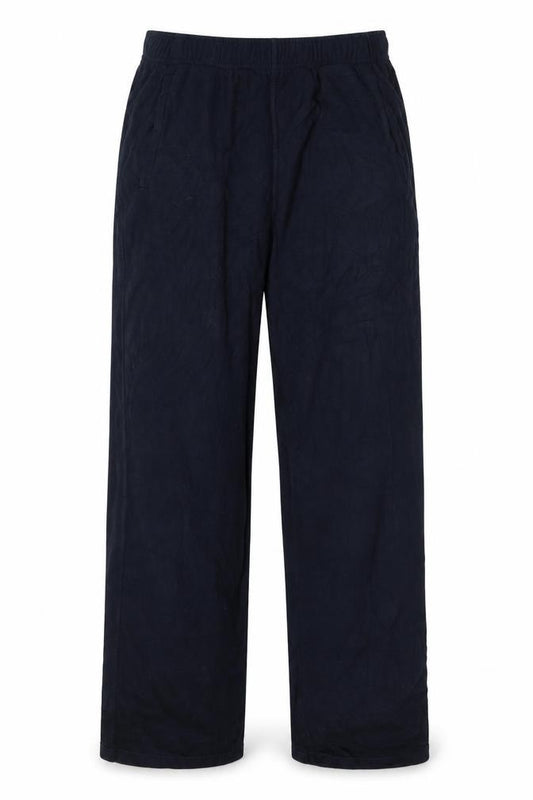 Marks and Spencer Mens Navy L Track Pants Elastic Waist 35in Leg