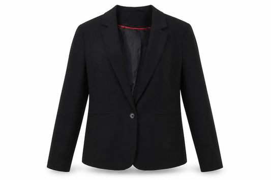 Primark Women’s Black UK 14 One Button Tailored Lined Blazer