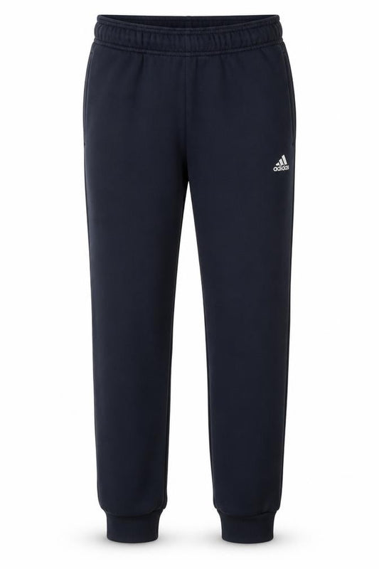adidas Men Blue 2XL Jogger Trousers Fleece Drawstring Sports