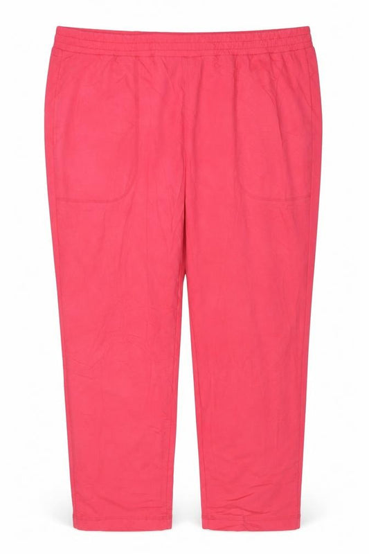 Dash Women’s Pink Size 16 Capri Activewear Trousers Elastic Waist