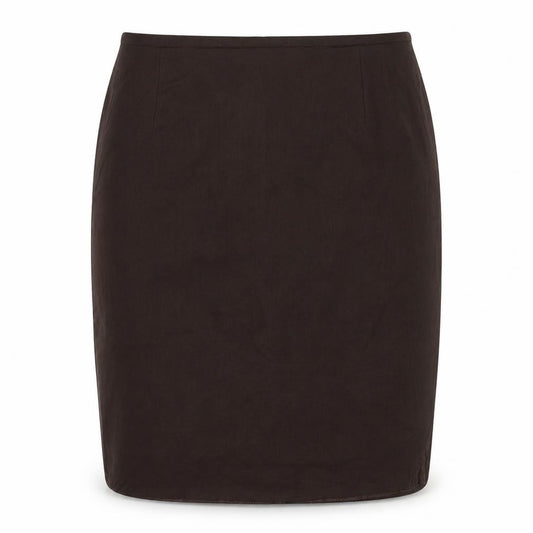 Wallis Women Brown Petite Size 8 Knee Length Pencil Work Skirt
