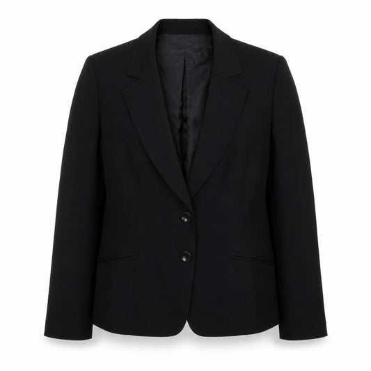 Talbots Women’s Black Petite UK 14 Tailored 2 Button Blazer