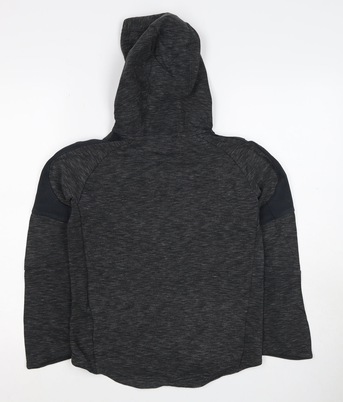 Puma Boys Grey 13 Years Pullover Hoodie Logo Pockets