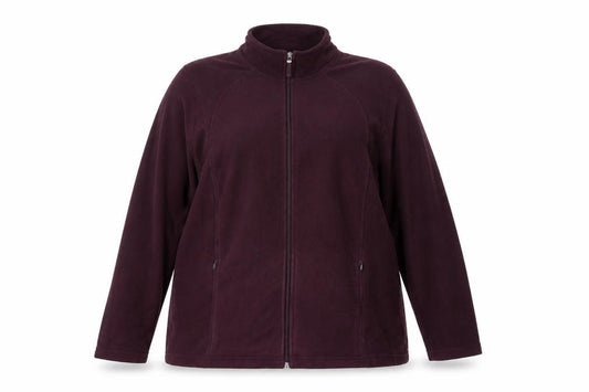Marks & Spencer Women’s Purple Size 20 Fleece Full Zip Jacket